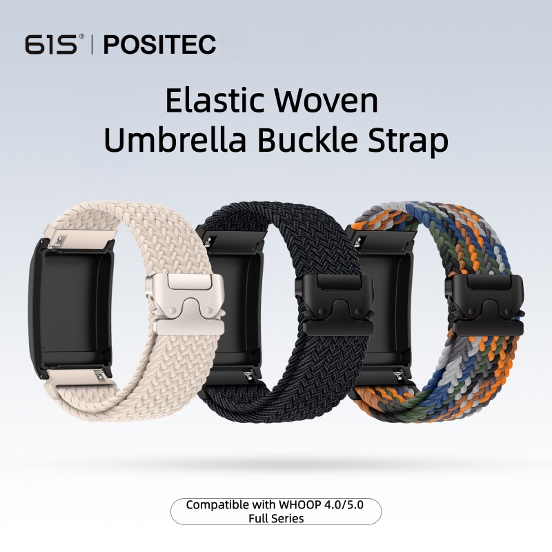 Parachute Strap Elastic - Tali Jam Tangan Anyaman Elastis dari