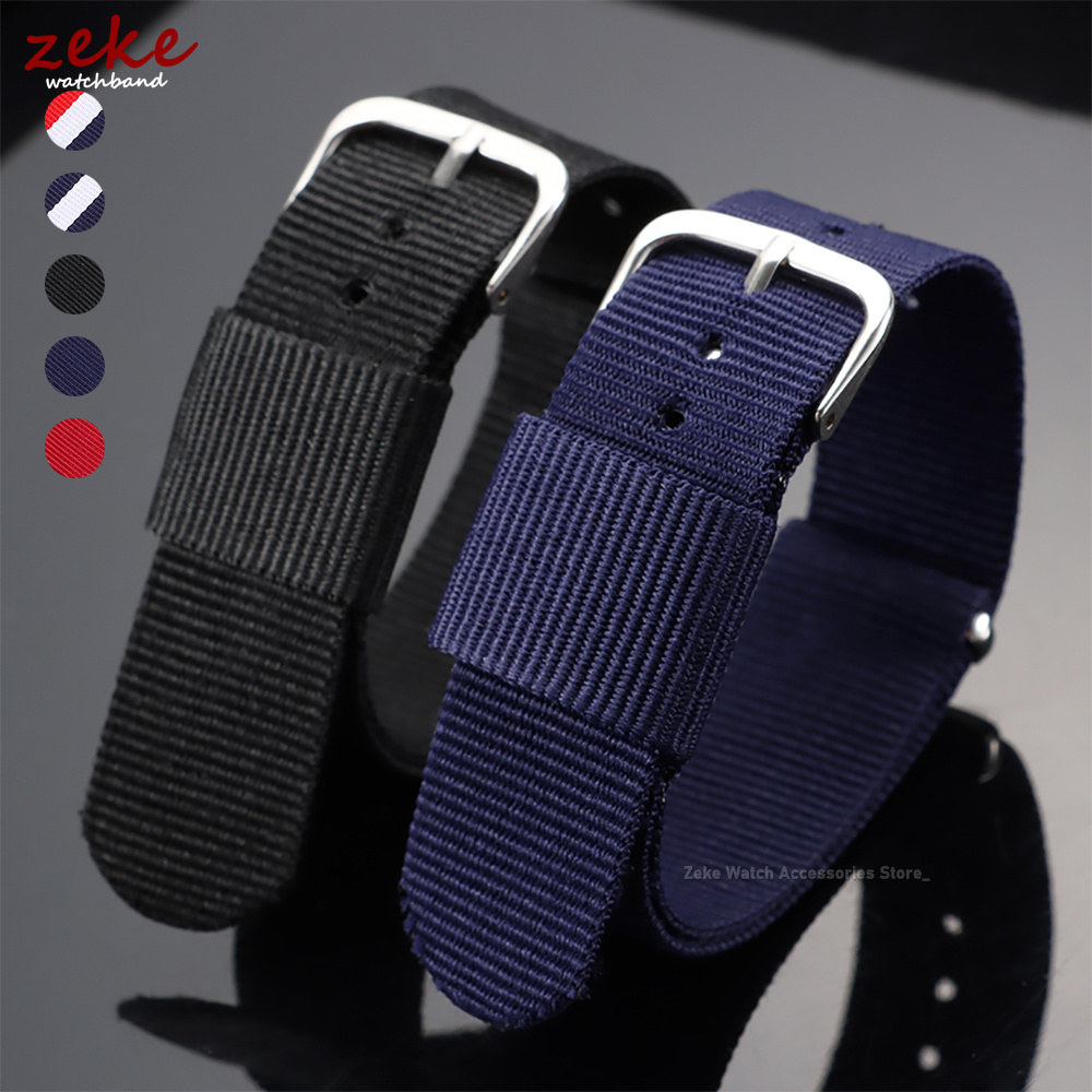 Suede Strap Watch - 16mm 18mm 20mm Tali Jam Tangan