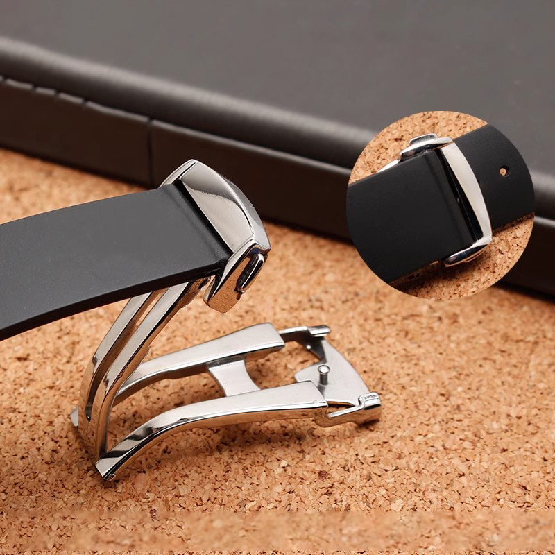 Butterfly Clasp Deployant - Gesper Jam Tangan Baja Tahan Karat