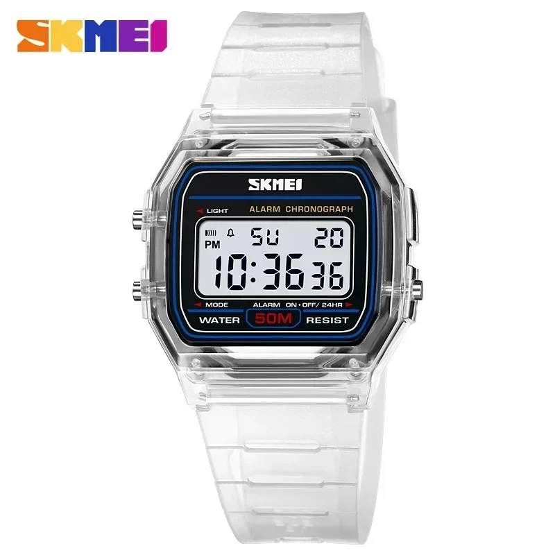 Rubber Strap Diver - SKMEI 2056 tali TPU transparan jam