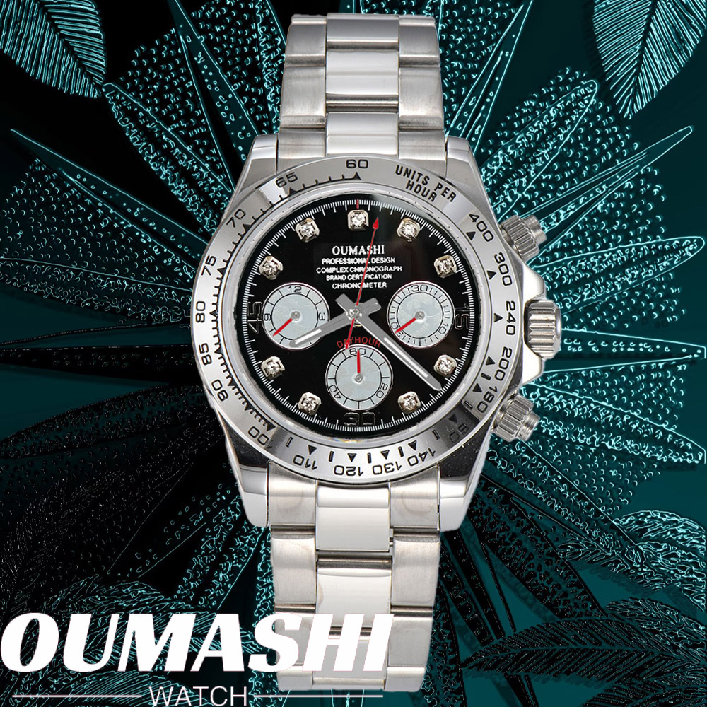 Stainless Bracelet Diver - Jam Tangan Mewah VK63 39.3mm Quartz