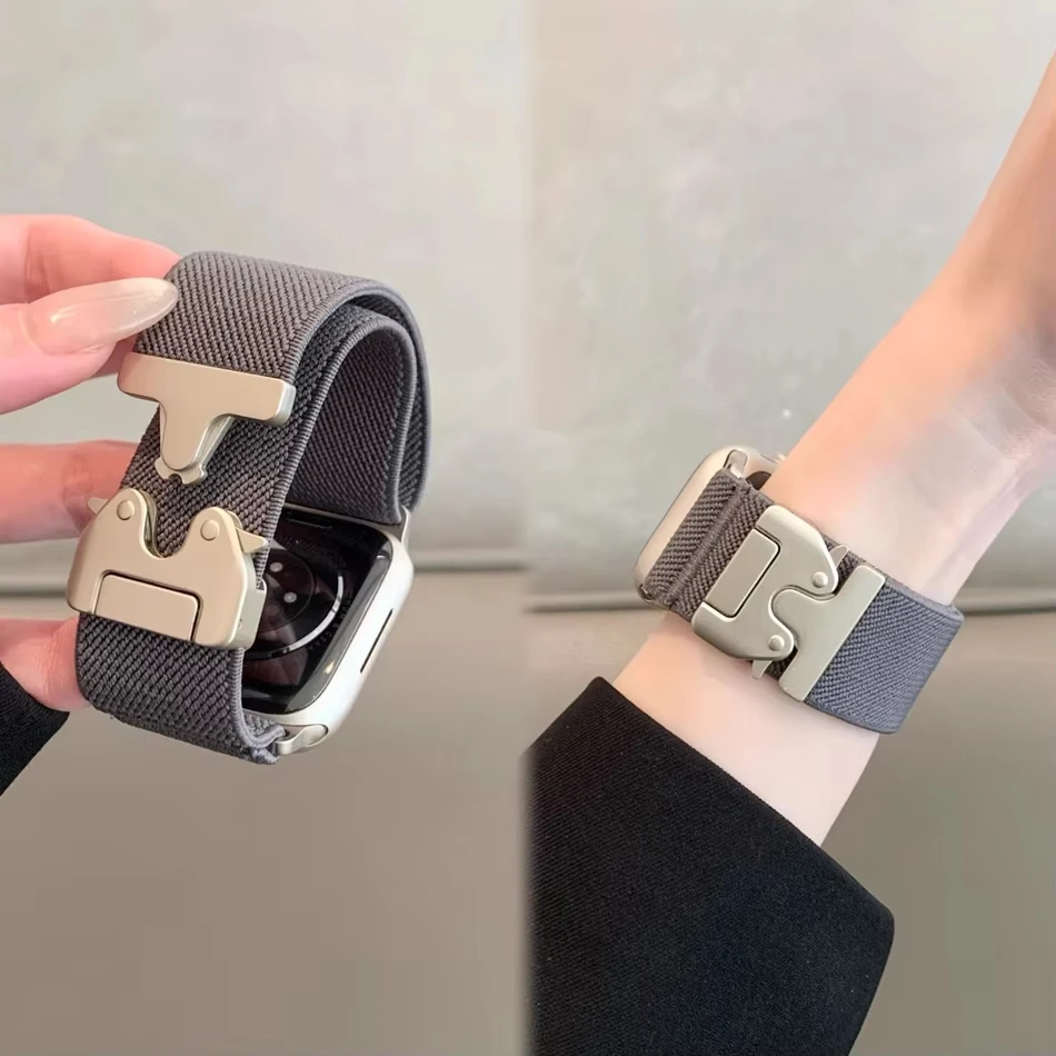 Parachute Strap Elastic - Tali Parasut untuk Apple Watch Band