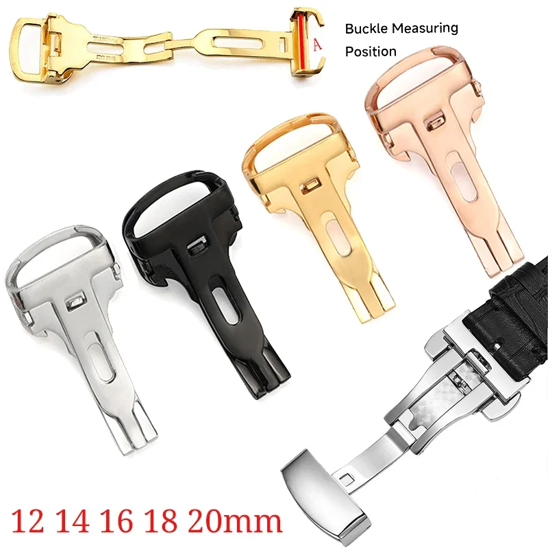 Gesper Jam Tangan Baja Tahan K - Butterfly Clasp Deployant ulasan dan harga