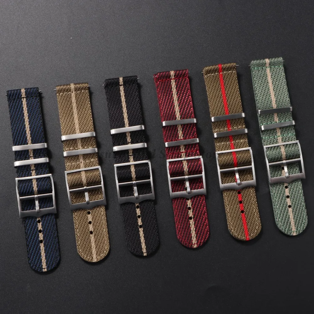 20nn 22Mm Tali Nilon Rilis Cep - Nato Strap Nylon ulasan dan harga
