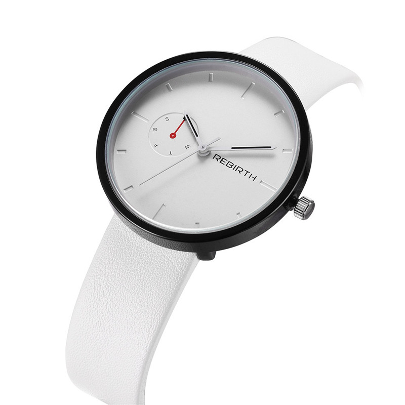 2018 Kelahiran Kembali Populer - Leather Watch Band Men ulasan dan harga