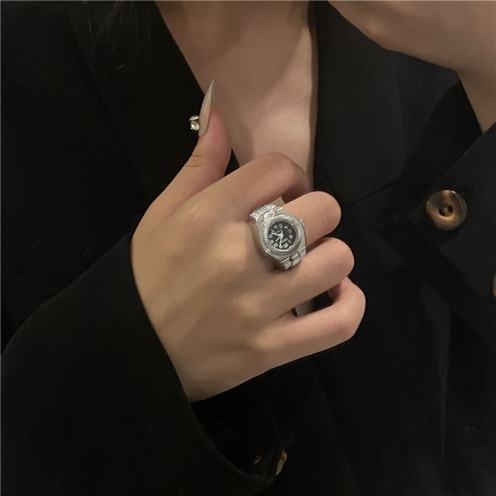 Cincin Jam Tangan Mini Punk, C - Canvas Strap Watch ulasan dan harga