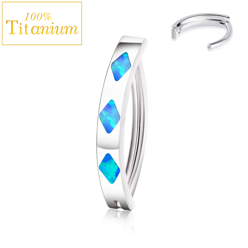 Cincin Pusar Titanium ASTM F13 - Curved Spring Bar ulasan dan harga