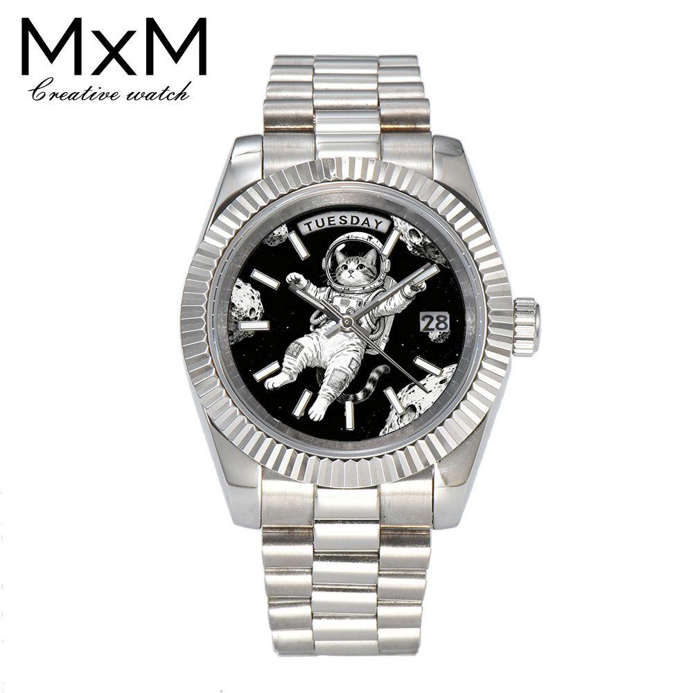 Jam Tangan Pria Kreatif 40mm/3 - Stainless Bracelet Diver ulasan dan harga