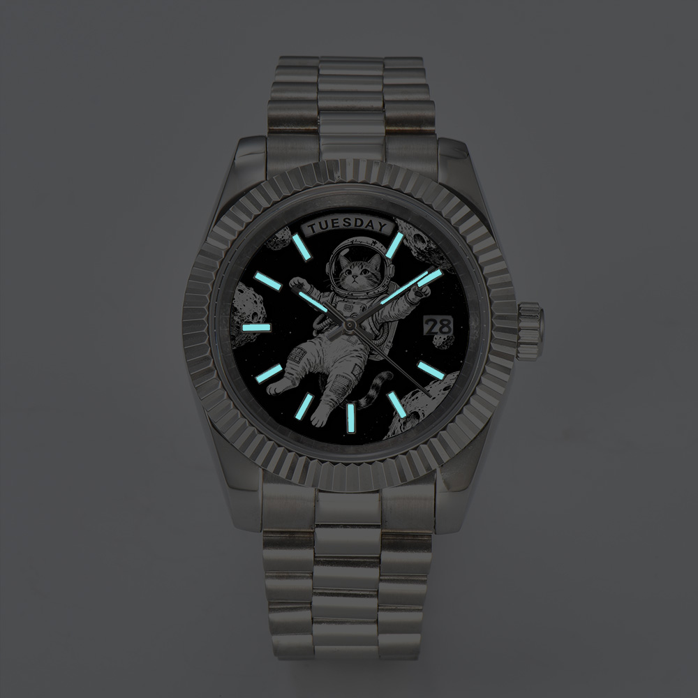 Jam Tangan Pria Kreatif 40mm/3 - Stainless Bracelet Diver ulasan dan harga