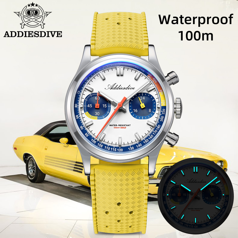 ADDIESDIVE Jam Tangan Kuarsa P - Rubber Strap Diver ulasan dan harga