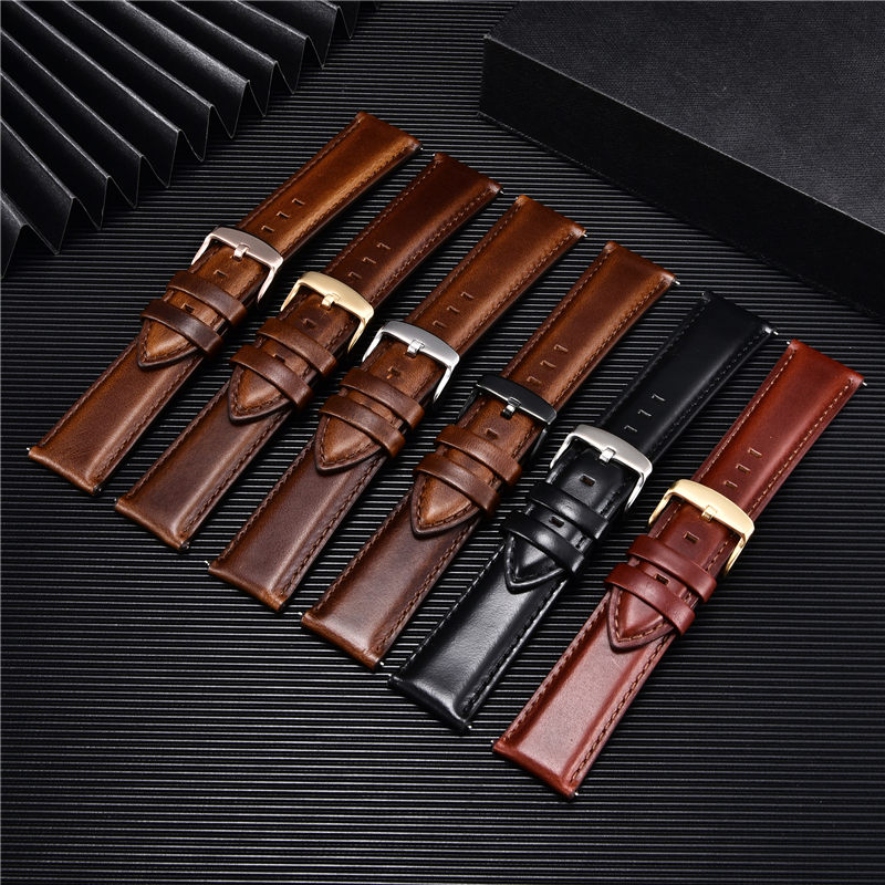 Tali Jam Tangan Kulit Asli Kua - Leather Strap Quick Release ulasan dan harga