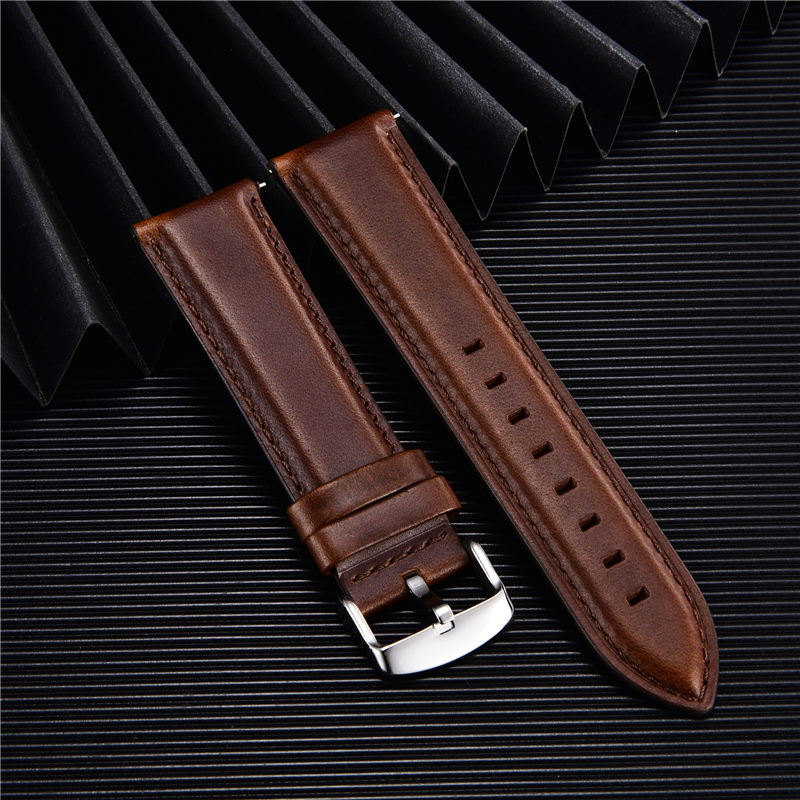 Tali Jam Tangan Kulit Asli Kua - Leather Strap Quick Release ulasan dan harga