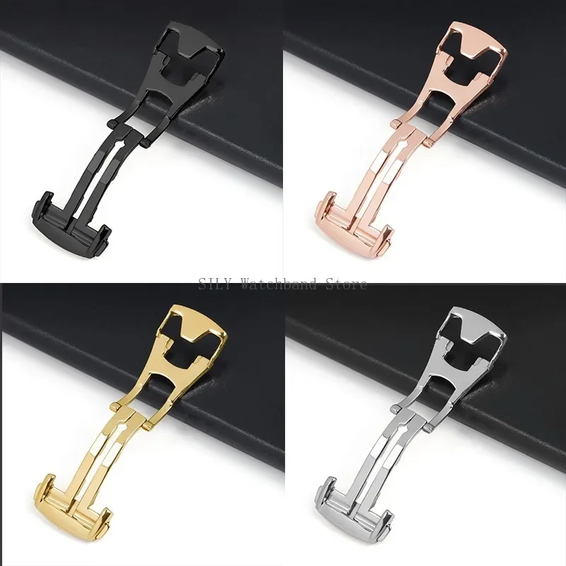 Gesper jam tangan lipat baja t - Butterfly Clasp Deployant ulasan dan harga