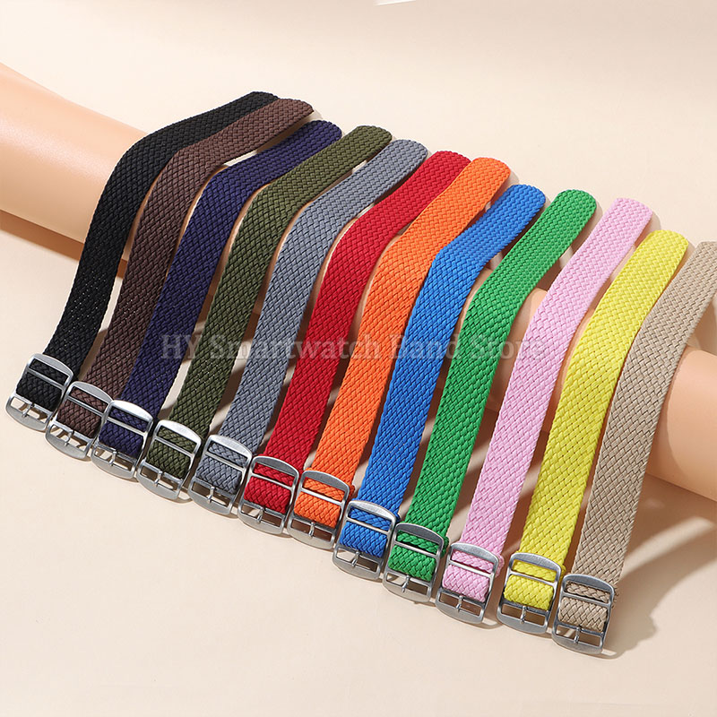 14mm 16mm 18mm 20mm 22mm Tali  - Perlon Strap Woven ulasan dan harga
