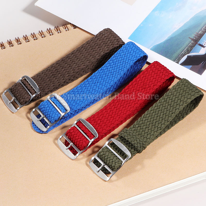 14mm 16mm 18mm 20mm 22mm Tali  - Perlon Strap Woven ulasan dan harga