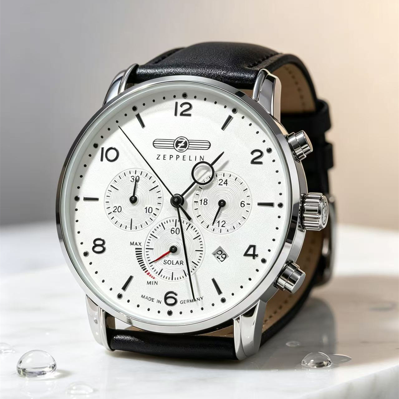 Jam Tangan Pria Zeppelin Airsh - Leather Watch Band Men ulasan dan harga