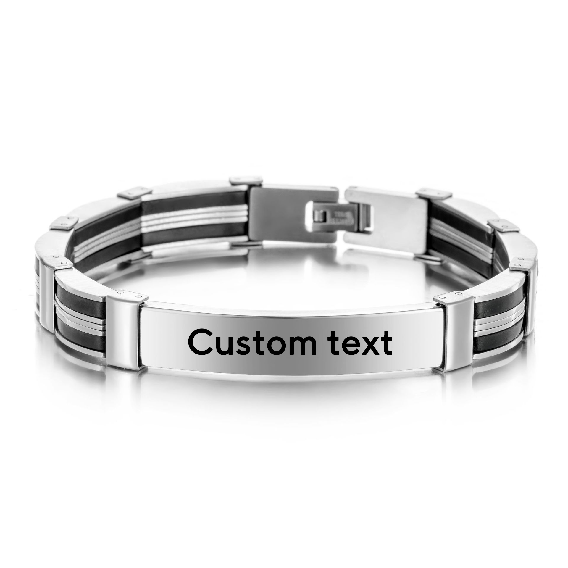 Gelang Baja Tahan Karat Pria d - Silicone Band Women ulasan dan harga