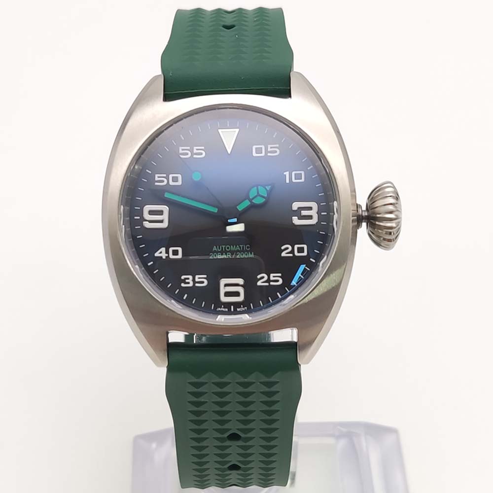 Jam Tangan Fashion 36MM dengan - Rubber Strap Diver ulasan dan harga