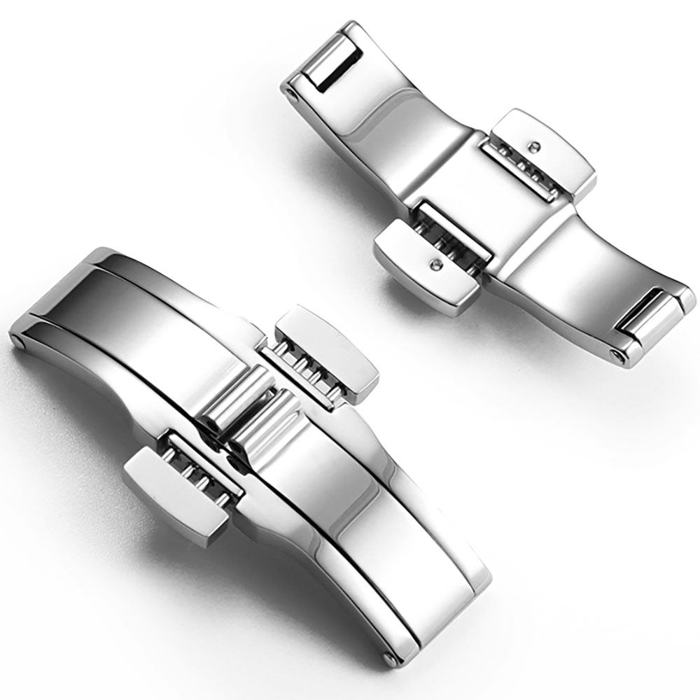 Gesper Kupu-kupu Baja Tahan Ka - Butterfly Clasp Deployant ulasan dan harga