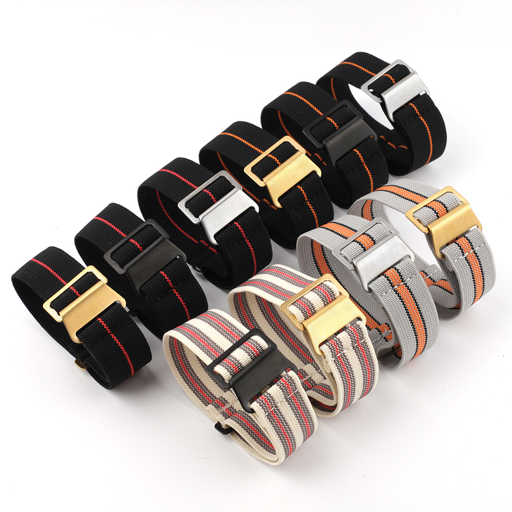 Tali Jam Tangan Nilon Parasut  - Parachute Strap Elastic ulasan dan harga
